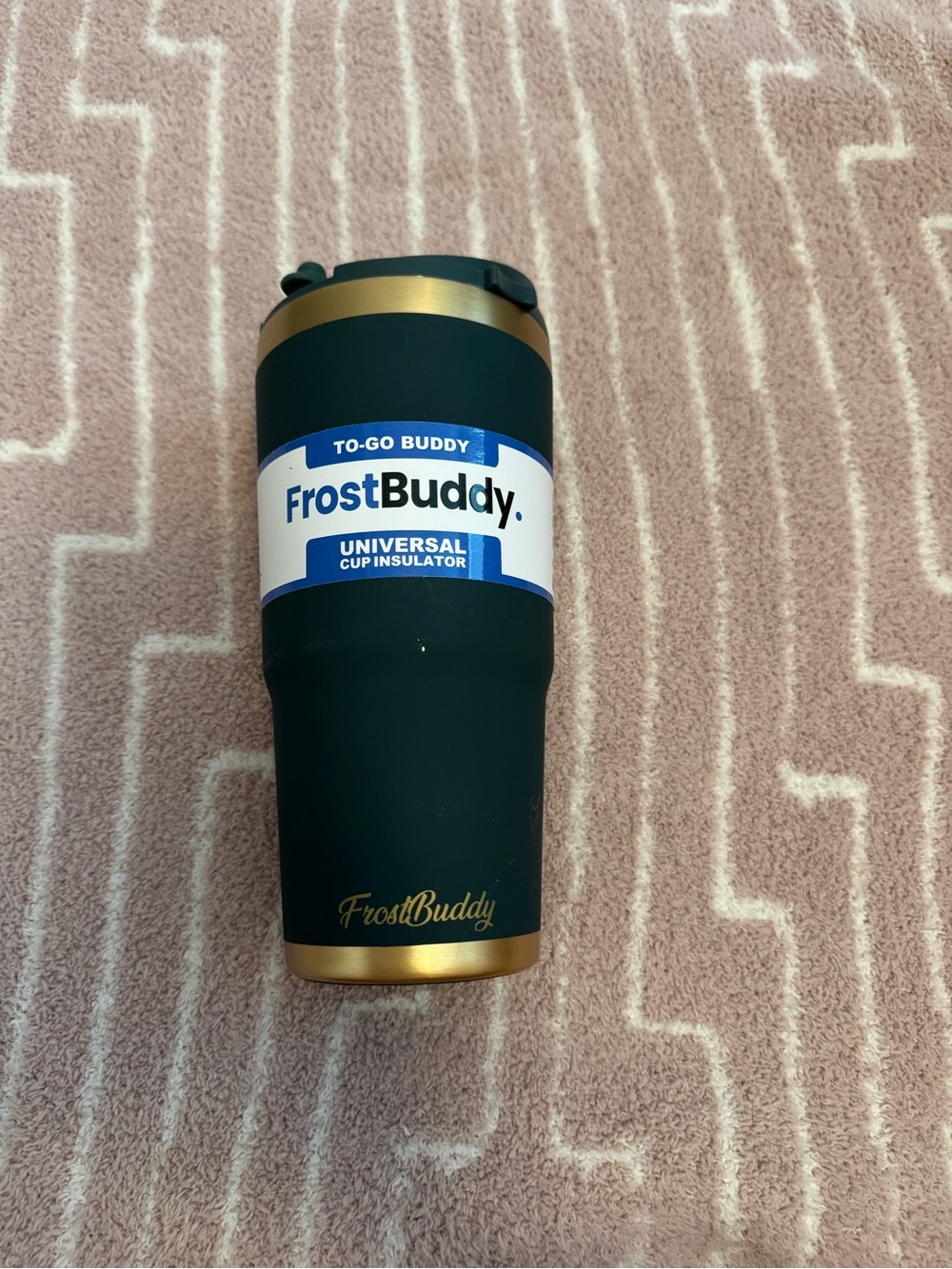 NWT Frost Buddy To-Go Buddy Universal Cup Insulator Emerald Elegance